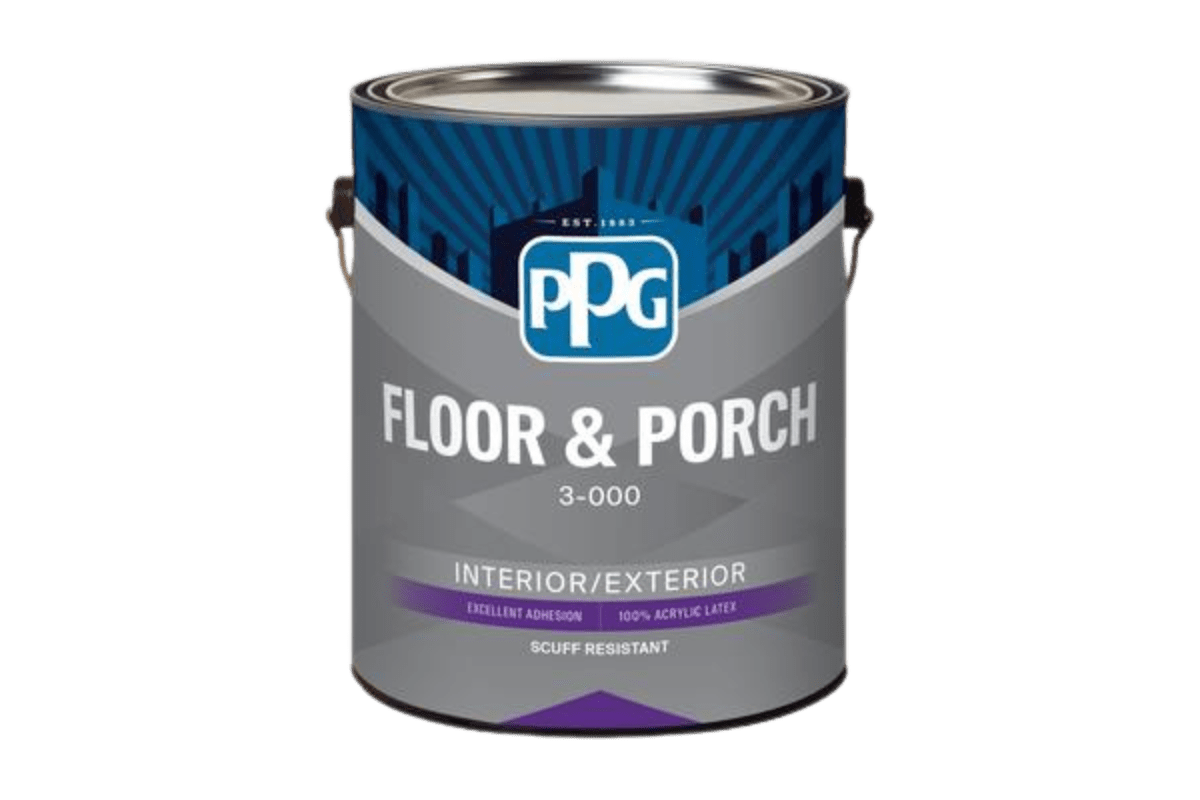 PPG floor and porch