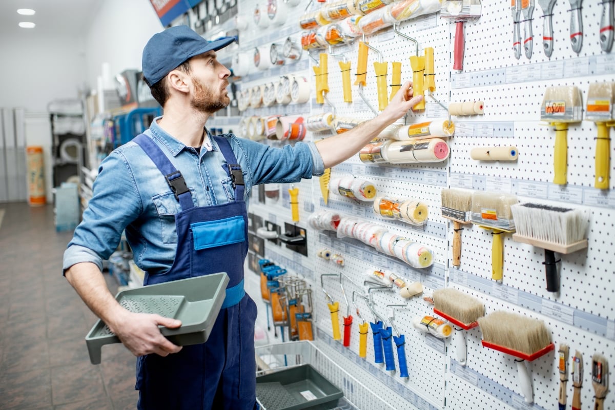getting painting tools