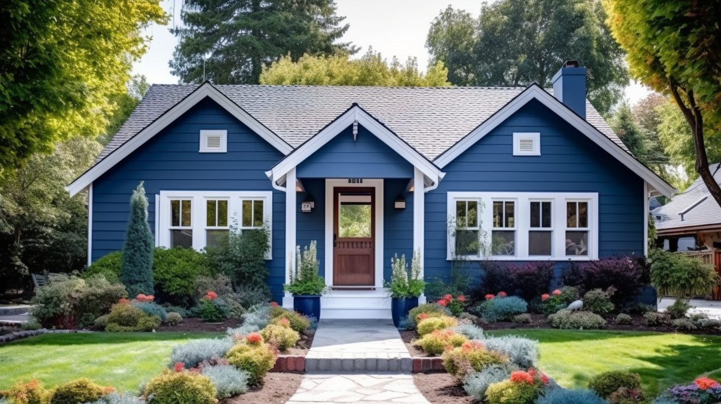 House wooden exterior