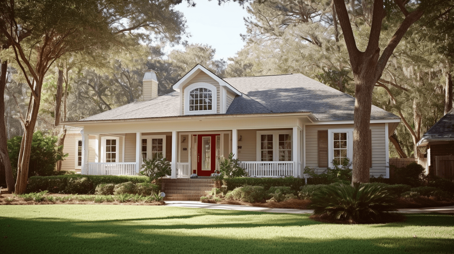 iglo ola a one level house with a beige exterior white trim and 7572a3a5 517c 496e 8b3c c7843b377995