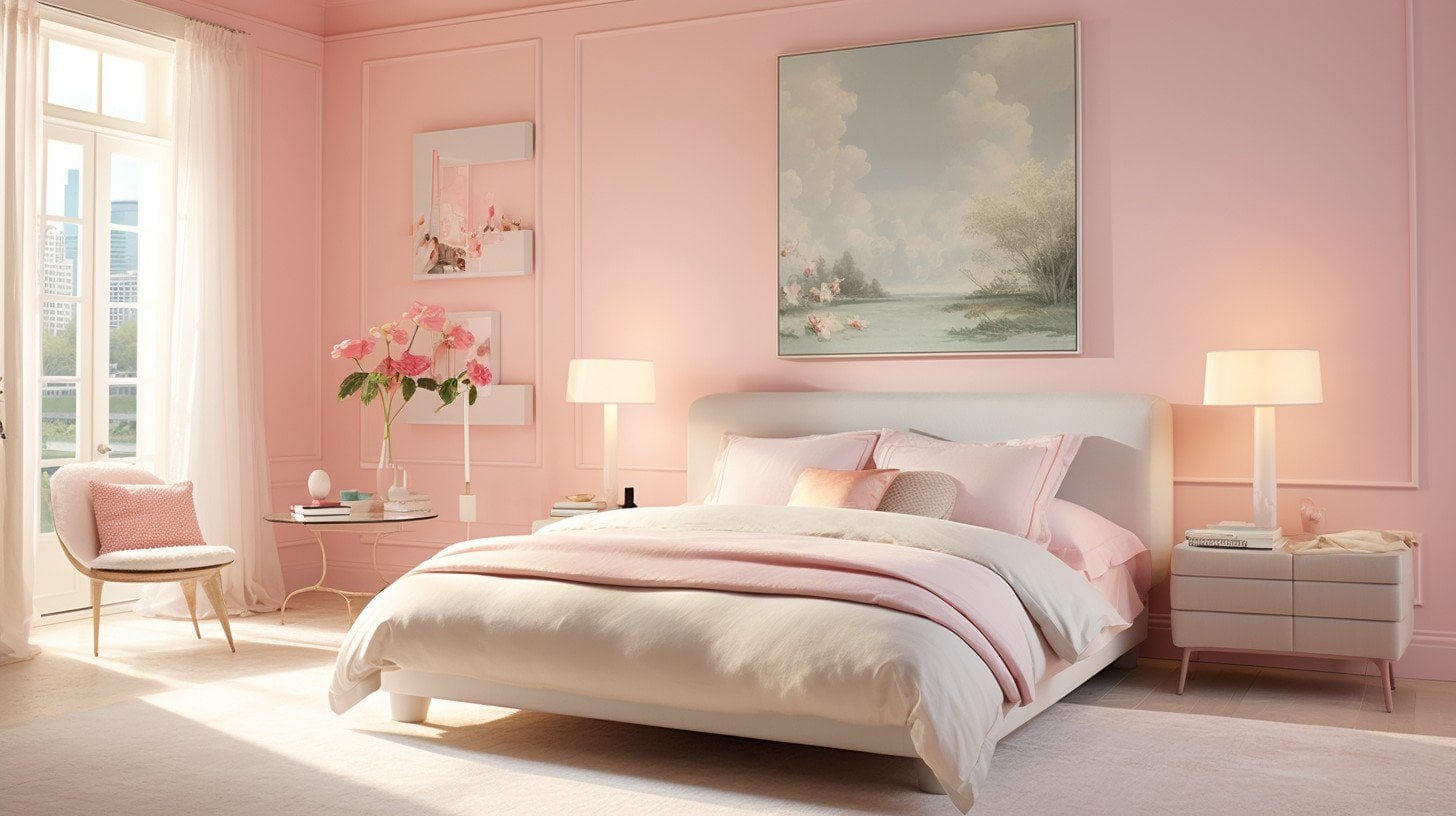 iglo ola a small bedroom with pastelle colored walls taken like 8c44df35 6770 442e 89f7 7876ff9b891a