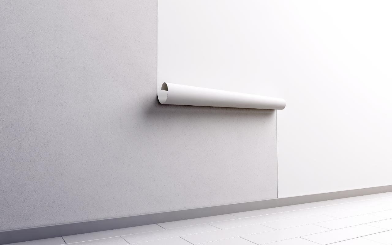 peeling wallpaper