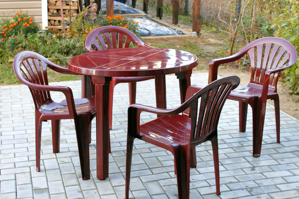 plastic furniture